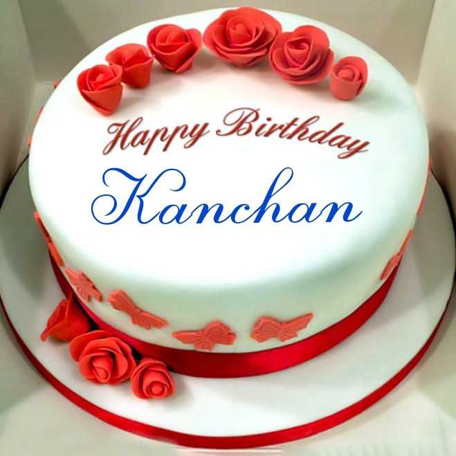 Happy Birthday kanchan Cake Images