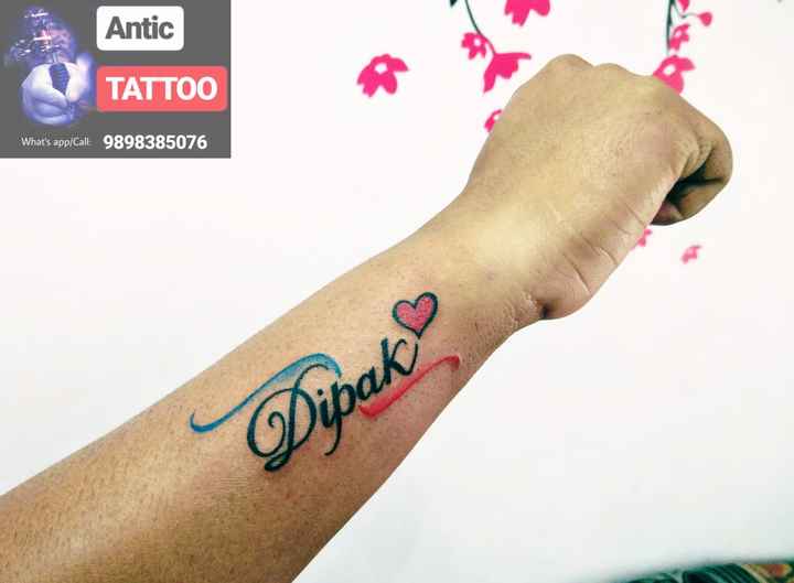 Irfan Ali Tattooz on Twitter Deepak name Tattoo Done by me tattoosrock  tattoofixers tattoo TattoosForShawn httpstcoKubWk0PF2n  Twitter