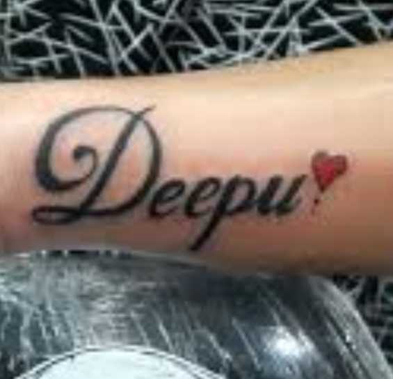 Aggregate more than 77 deepanshu name tattoo latest  thtantai2