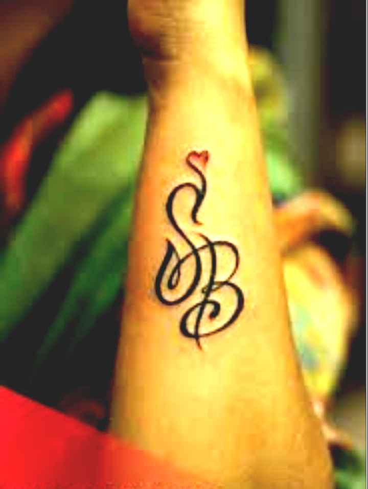 S And R Name Tattoo HD Png Download  vhv