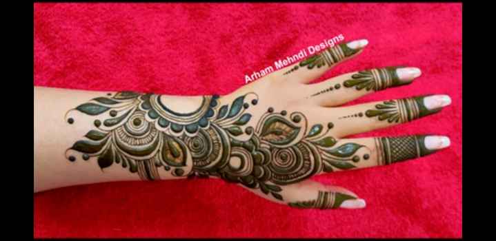 Latest Beautiful Stylish Mehndi... - Arham Mehndi Designs | Facebook-omiya.com.vn