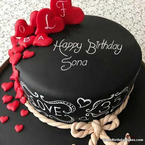 100+ HD Happy Birthday Sona Cake Images And Shayari