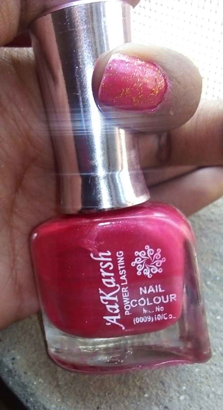 Aakarsh Cookie Crumble Finger Tips Nail Colour Review and NOTD: Dupe of  Nykaa Cookie Crumble Nail Polishes - Deck and Dine