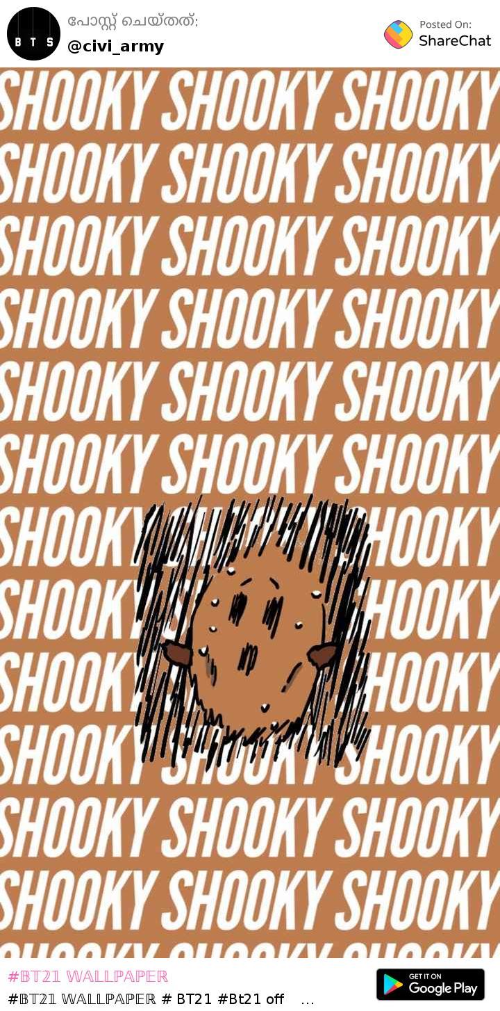 Icon Shooky Character A cute face cartoon Suitable for smartphone  wallpaper prints poster flyers greeting card ect 11363185 Vector Art  at Vecteezy