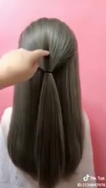 Hair style videos #Hair style videos #👧🏼 Hairstyle video shailja💜💜 -  ShareChat - Funny, Romantic, Videos, Shayari, Quotes