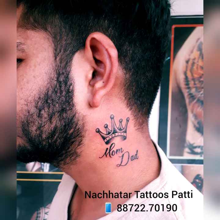 Mom  Dad Tattoo with single wings  Sasi Wins tattoos  Facebook