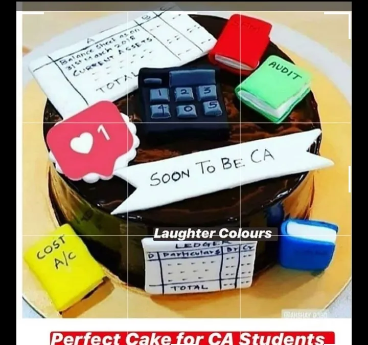 Order Chartered Accountant Cake Online | CakeNBake Noida