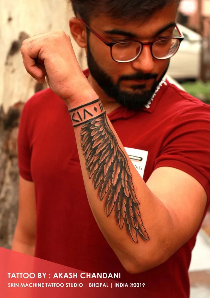 Pin on Tattoo Art by SKIN MACHINE TATTOO STUDIO Bhopal  India
