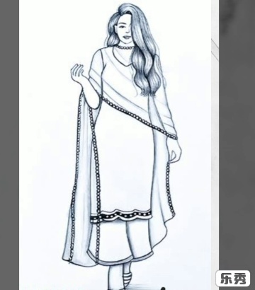 Top more than 84 salwar kameez design sketches - seven.edu.vn