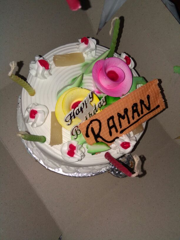 Happy Birthday Raman Cakes, Cards, Wishes