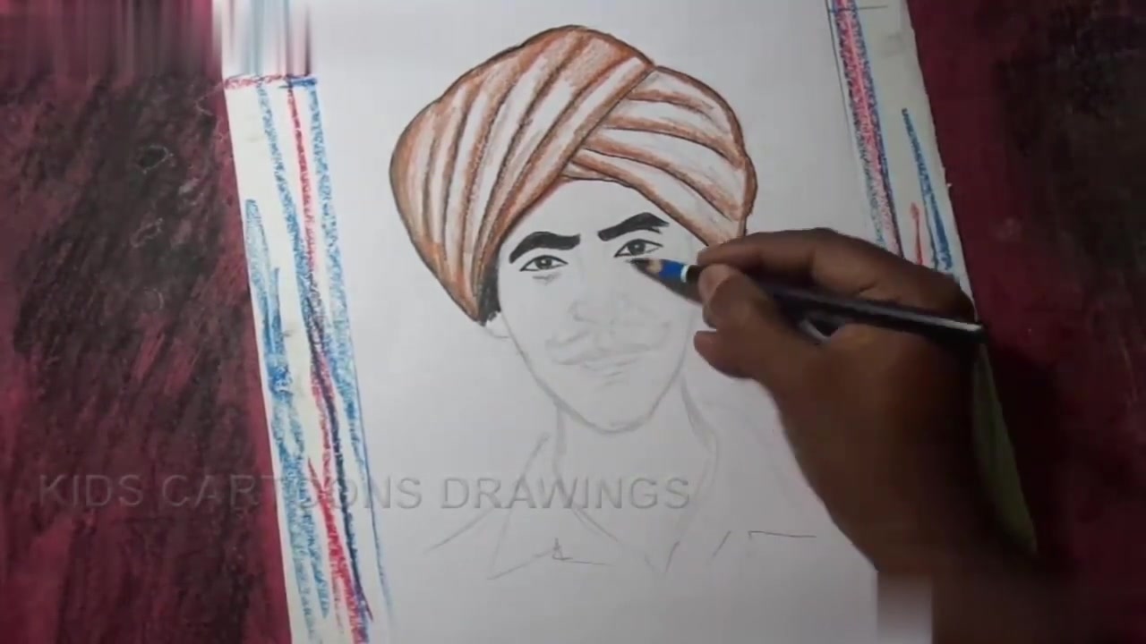 ✍ நீதி கதைகள் How to Draw Tribal Leader Komaram Bheem Drawing for Kids  video KIDS CARTOON DRAWINGS - ShareChat - Funny, Romantic, Videos, Shayari,  Quotes