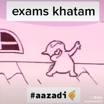 🎭Whatsapp status exams khatam🤣🤣😅😅 #🎭Whatsapp status video Ajay -  ShareChat - Funny, Romantic, Videos, Shayari, Quotes