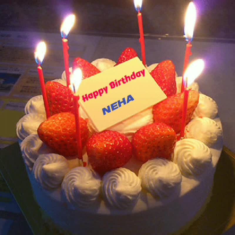 Happy Birthday Neha Cakes, Cards, Wishes