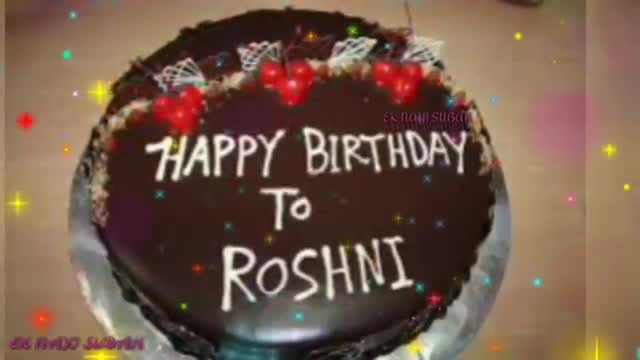 Happy Birthday Roshani GIFs  Download original images on Funimadacom