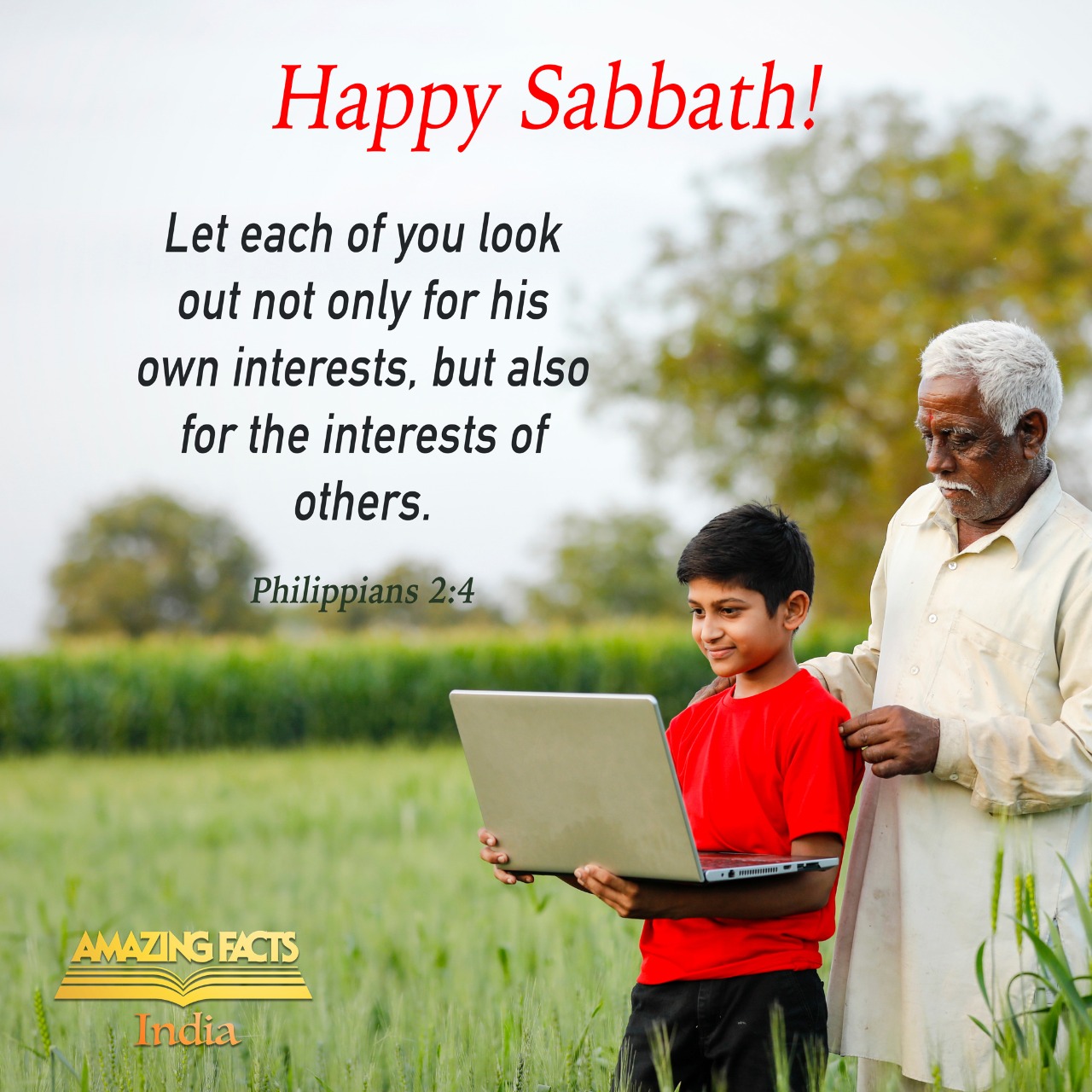 happy sabbath Images • Amazing Facts India ministry Offical  (@amazingfactsindia) on ShareChat