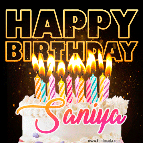 Happy Birthday Cake with Name Sania - Free Download — Download on  Funimada.com