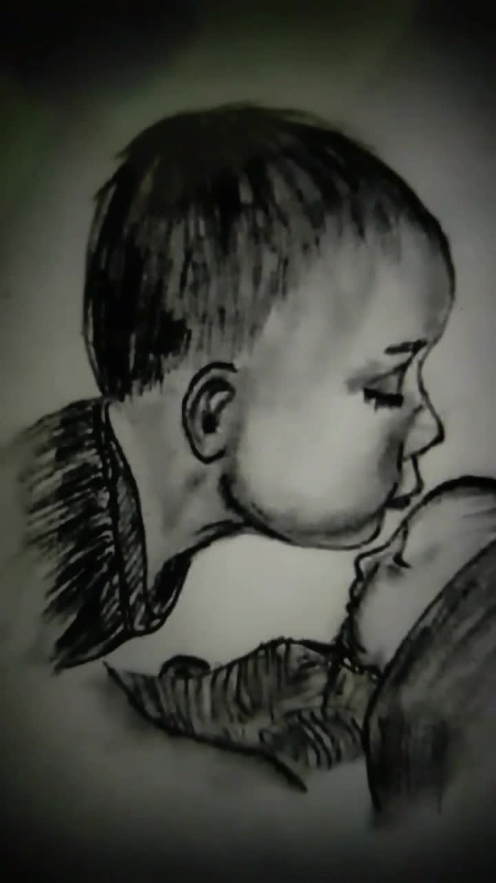 Drawing of my little sister by me [Identified] : r/drawing