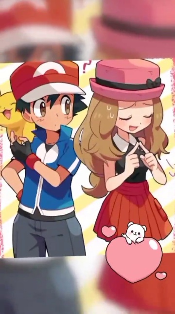 pokemon ash and serena love fanfiction