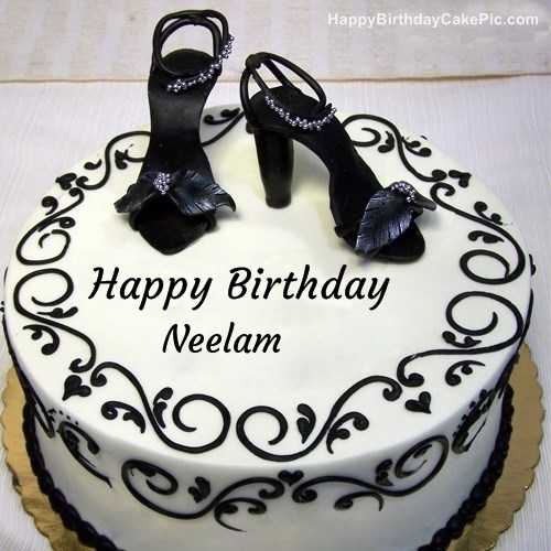 ❤️ Heart Birthday Wish Cake For NEELAM