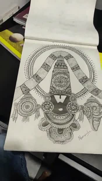 art lover  Sketch of tirupati balaji by art09studio  Facebook