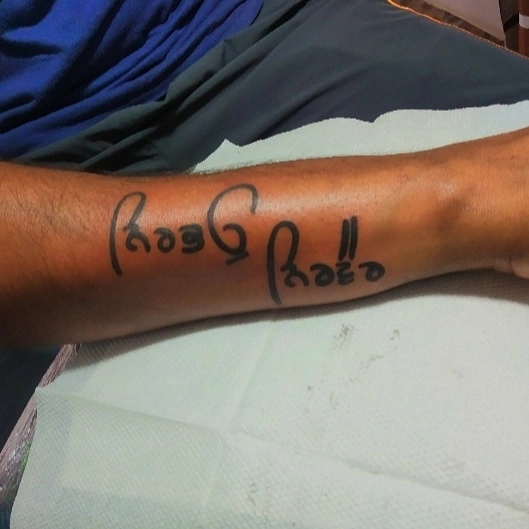 Pooja name tattoo design   YouTube