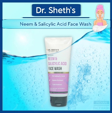 Neem & Salicylic Acid Face Wash - Dr Sheth's