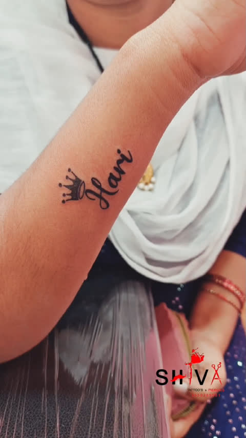 SHIVA TATTOO Customize tattoo design Name tattoo shiva trisul damru  tattoo lordshivatattoo artist instagram  Instagram