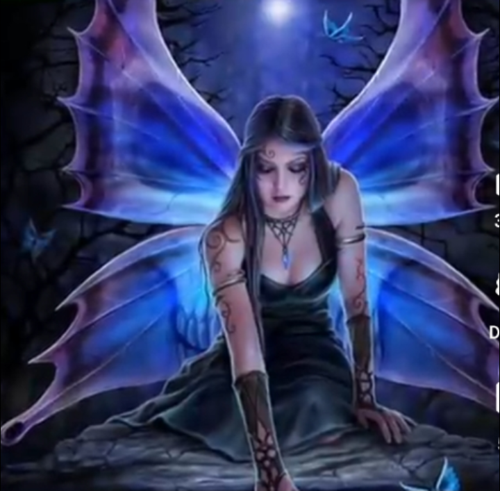 dark fairies and angels wallpaper