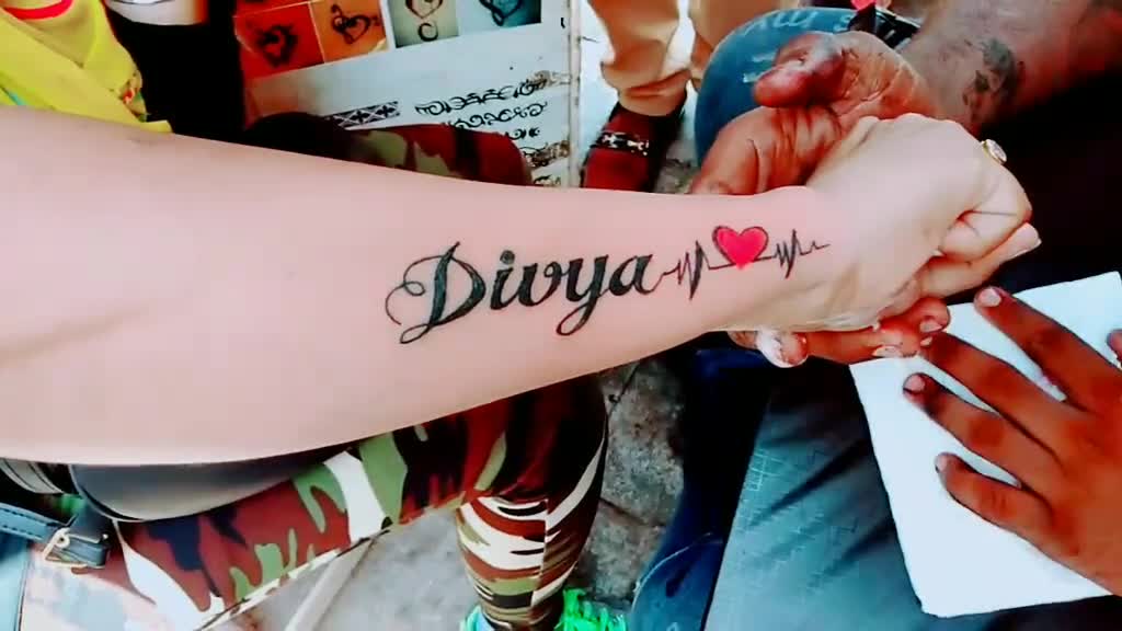 Discover 77 about divya name tattoo design super cool  indaotaonec