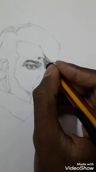 I Draw Vijay Sethupathi from Memory | Viduthalai | naga2hands - YouTube