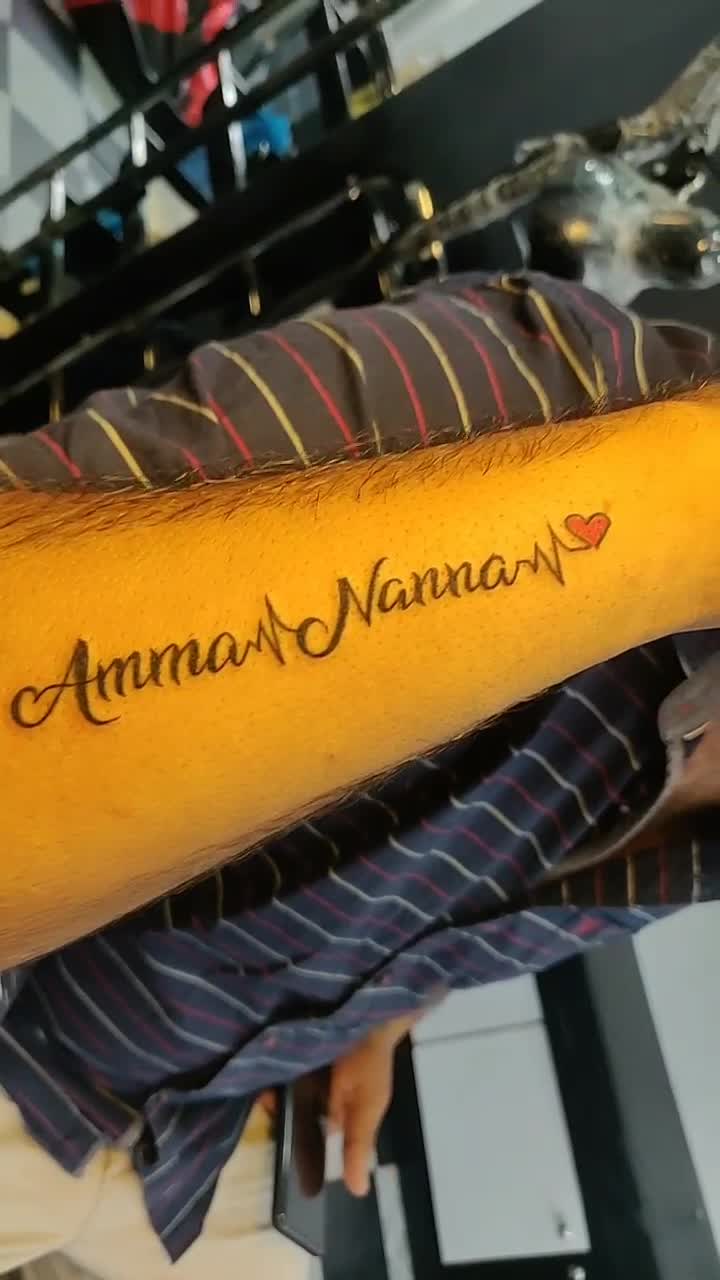Discover 73 about amma nanna tattoo designs telugu latest  indaotaonec