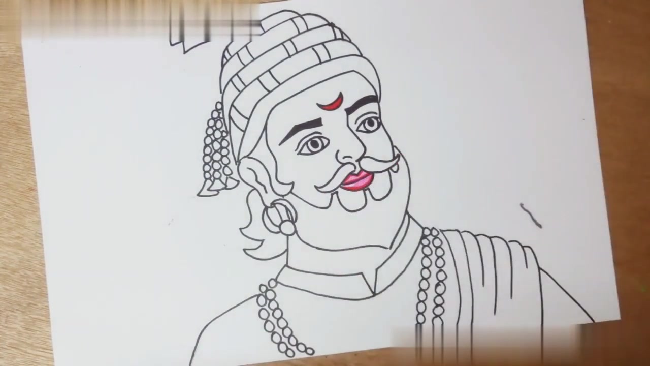 🐥किड्स व्हिडिओ Shivaji Maharaj cartoon drawing for kids video cartoon  drawings for kids - ShareChat - Funny, Romantic, Videos, Shayari, Quotes