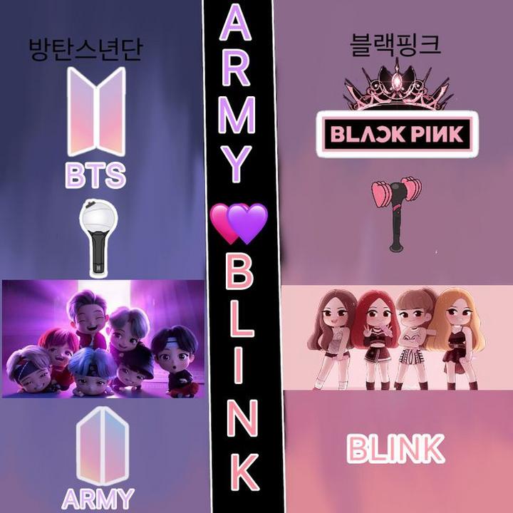 Bts and deals blackpink wallpaper