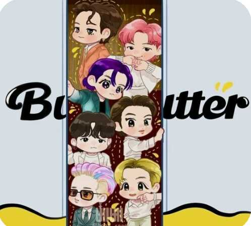 💜💜💜🐰🐰🐰🐇🐇🐇🐇🐇🐇🐇🐰🐰🐰🐰🐰🐰 BTS cartoon image wallpaper cute  wallpaper Images • 💜 cute teen 💜 (@namequeen) on ShareChat