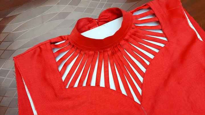 Beautiful neckline outlet designs