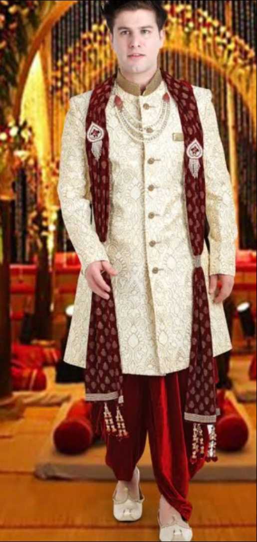 Dulhe ki sherwani on sale suit