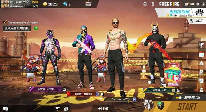 Join free fire squad added a new photo. - Join free fire squad