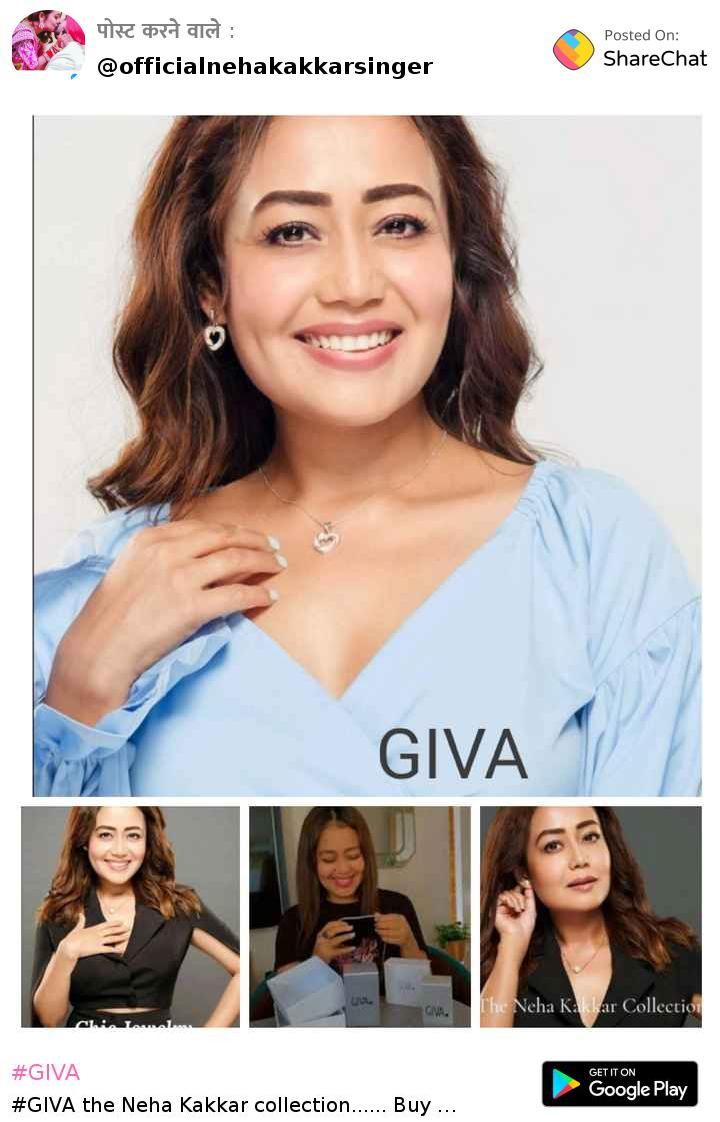 Neha kakkar deals giva