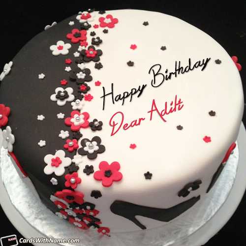 100+ HD Happy Birthday Aditi Cake Images And shayari