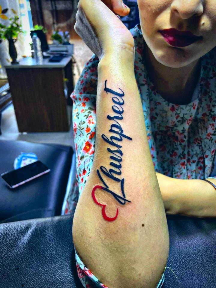 Share 70 about lovepreet name tattoo unmissable  indaotaonec