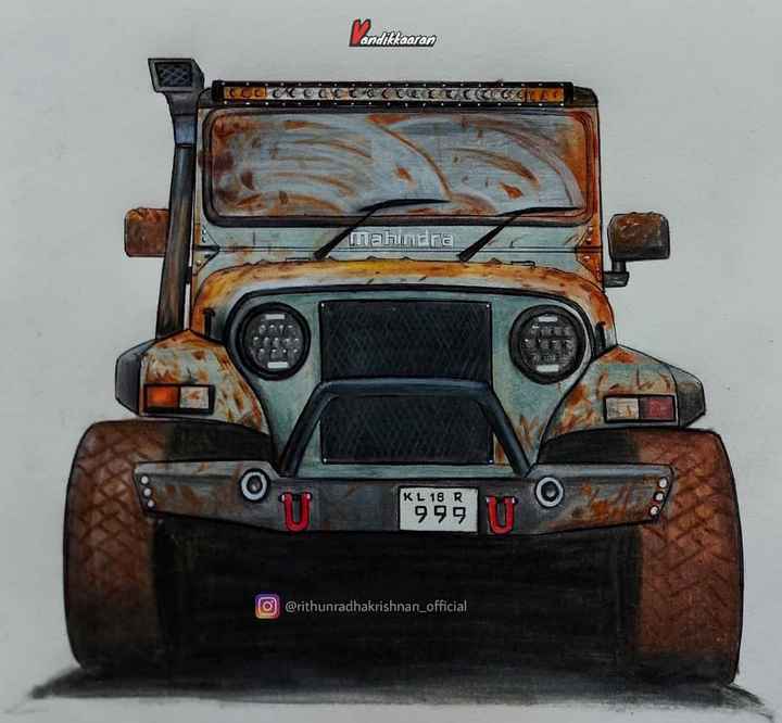 New Thar drawing | Mahindra thar, Best anime drawings, Art drawings  sketches simple
