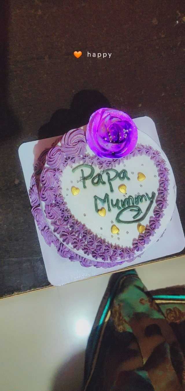 mom and dad cake | mummy papa cake | 1kg cake design |mom dad birthday cake|mom  dad anniversary cake - YouTube