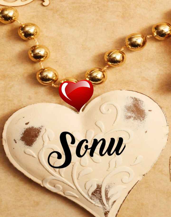 Sonu deals name locket