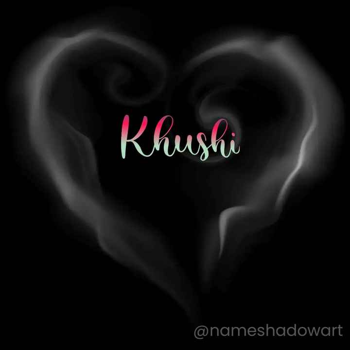Name art DP ✍️✍️ Images • ꧁༒•khushi•༒꧂ (@khushisutar) on ShareChat