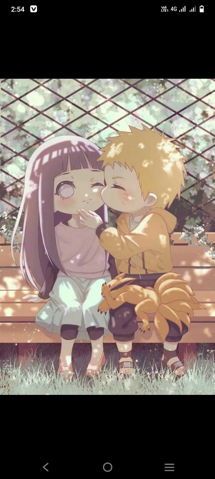 Algumas das melhores fotos entre hinata naruto e seus filhos 😍😍