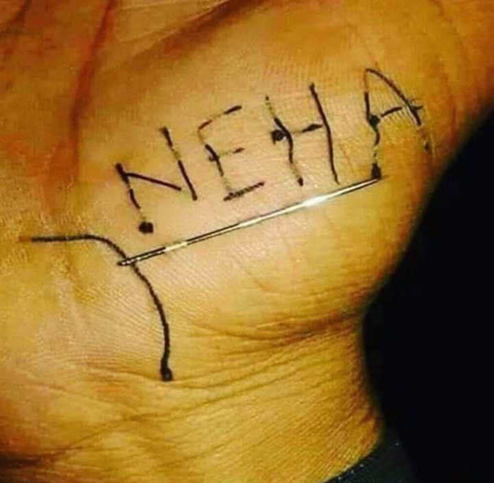 Discover 82 neha tattoo on hand latest  incdgdbentre