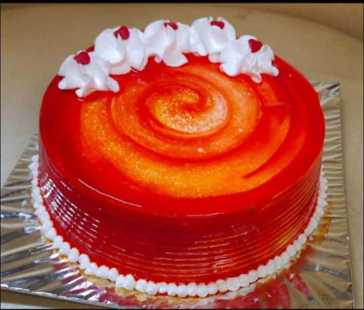 Colour Ful Pineapple Gel Cake recipe | cake recipes | Tanushree Jha recipes  | Recipebook