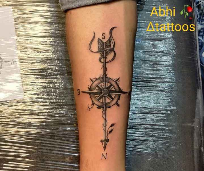 As Above So Below tattoo script I think my artist put an N instead  of an S in SO They say they put an S What do you think   rTattooDesigns