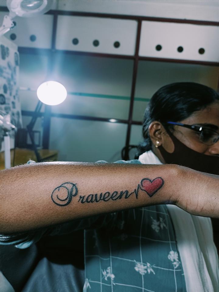 Details more than 68 praveen name style tattoo latest  thtantai2