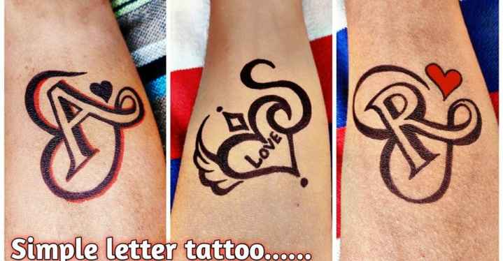 55 Attractive and Unique Letter S Tattoo